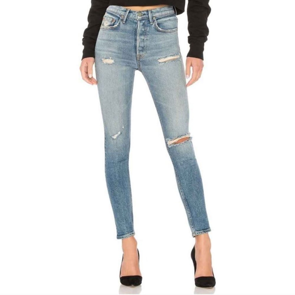 Classic Blue Skinny Jeans